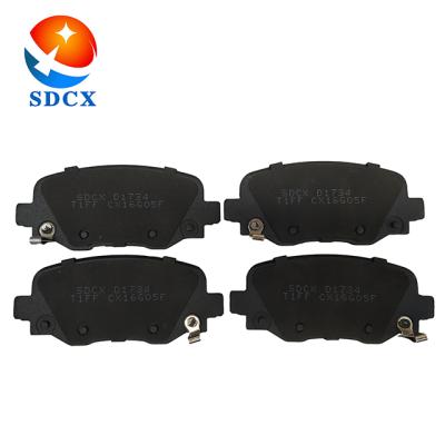 China CX-D1734 Shrink Film No Noise Premium Ceramic Brake Pad For CHRYSLER for sale