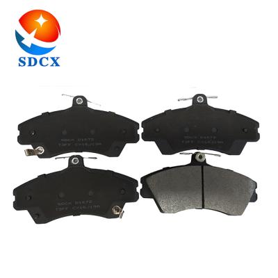 China Automotive Spare Parts CX-D1672 Ceramic Hot Selling Car Ceramic Brake Pad For Cherry Car Brake Pad for sale