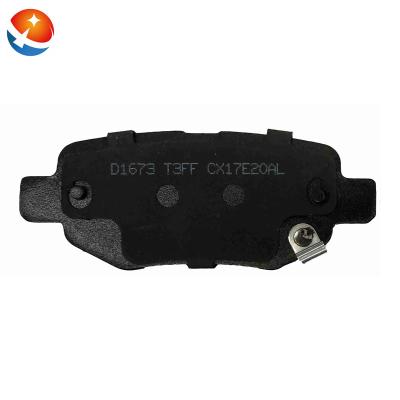 China SDCX D1673-8902 Good Performance Car Premium Ceramic Ceramic Brake Pad For CHERY COWIN 3/TIGGO/A3/E5 for sale