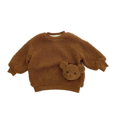 China Factory Directly Soft Wholesale Long Sleeve Fashion Cute Kids Coats for sale