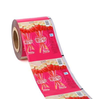 China Hot Sale Moisture Proof Snack Chips Packaging Material Plastic Color Printing Package Film for sale