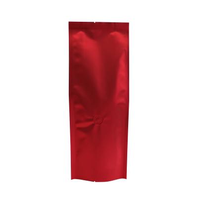 China High Quality Moisture Proof Side Gusset Aluminum Foil Coffee Bag With Back Seal for sale