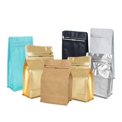 China Cutsom Moisture Proof Printed Coffee Bean Packaging Bag With Valve for sale