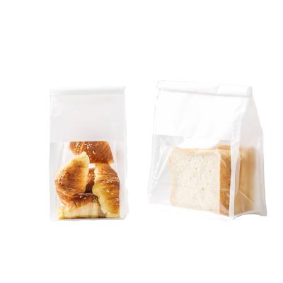 China Wholesale Security Bakery Toast Bread Paper Bag With Window For Cookies for sale