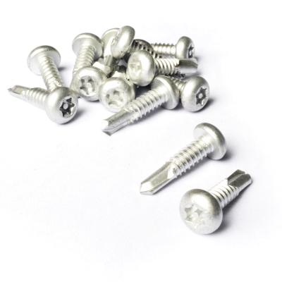 China Pan Carbon Steel Pan Head Tapping Screws Self Drilling Torx Screws for sale