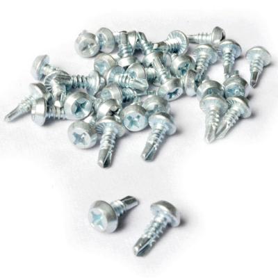 China Pan Drill Screw Wholesale Wafer Head Phillips Drive Drill Point Screw Self Drilling for sale