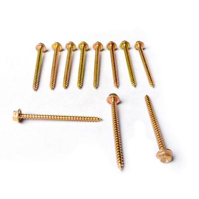 China Healthcare China Manufacturer Carbon Steel Color Zinc Tapping Screws Price List for sale