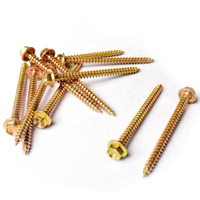 China Cheap Health Care China Manufacturer Carbon Steel Color Zinc Tapping Screws Price List for sale