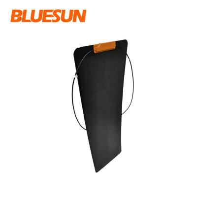 China Bluesun Solar Panels Module Small Etfe 24% Efficiency Flexible Marine High Quality Glass Double Cigs For Solar Street Lights 158.75mmx158.75mm for sale