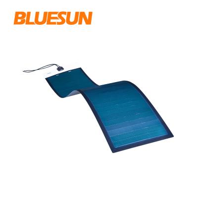 China Bluesun Thin Film Transparent Solar Panel 300w Flexible Cigarettes Solar PV Module For Commercial Use 5910*348*17mm for sale