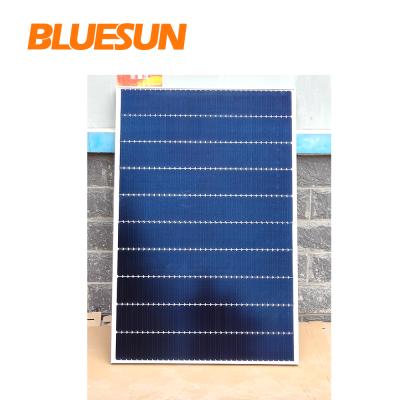 China Bluesun Solar Panel All Black Monocrystalline BSM385-410W 60SB Overlap 60cell 385w 390w 400w 410w 20.9% Efficiency for sale