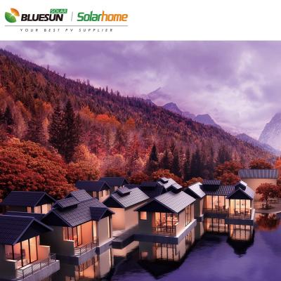 China 2021 new 30w CISG craft bipv roof tiles solar flashing single glass solar cell 500*718*41mm for sale