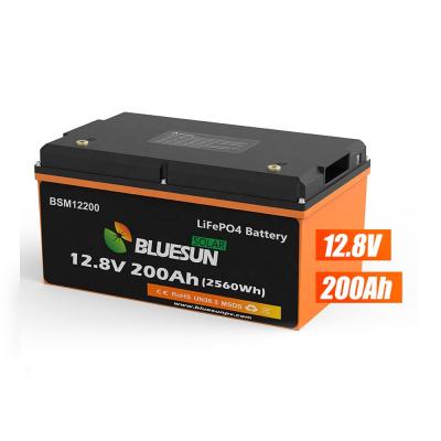 China ABS+PC solar lithium battery 12v 200ah lifepo4 48v 51.2v battery pack for solar system Africa for sale