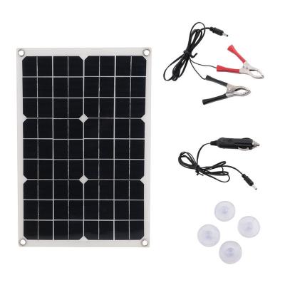 China High Efficiency Portable Recycling 20W USB Mini Small Solar Power Panel Flexible Panel for Car for sale