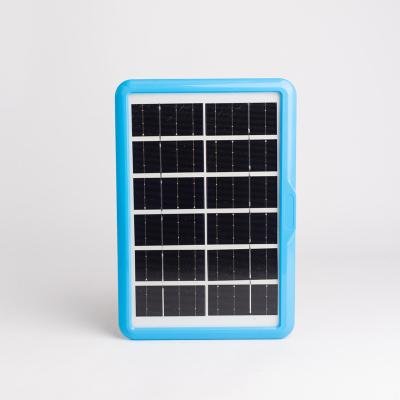 China 6v 6w Outdoor Portable Mini Mobile Phone Charging Solar Solar Panel Portable Small Phone Usb Plug & Play Panel for sale