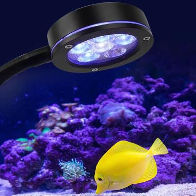 China Full Spectrum Marine Coral LED Lamp Mini Aluminum Alloy Marine Reef Light, Flex Arm Aquarium LED Marine Lighting For Croal Reef for sale