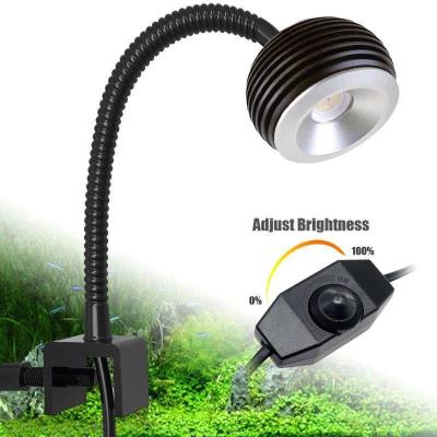 China Full Spectrum Planted Tank Lights New Product LED Lighting Lamp 2020 Dimmable 15W Aquarium Lights Freshwater Plant Aquarium Light Stand 20-45cm for sale