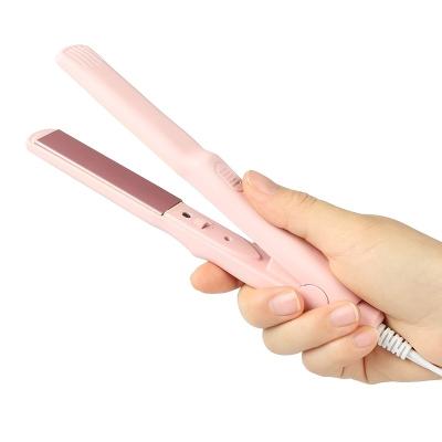 China Wholesale Professional USB Factory Safety Portable Hair Straightener Wide Titanium Flat Iron Hair Straightener for sale