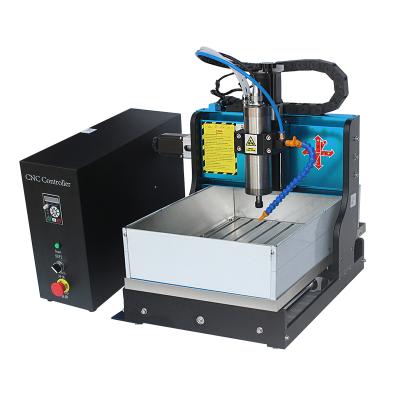 China Small Hotels Desktop Aluminum CNC Gold Engraving Machine CNC Milling Router For Metal for sale