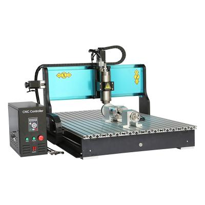 China High Precision Matal Aluminum Engraving 4 Axis CNC Mini Cnc Router Metal Milling Machine for sale