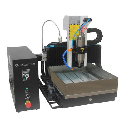 China Metal Materials Mini Cnc Milling Cutting Router Portable Iron Aluminum Desktop Metal Steel Engraving Machine for sale