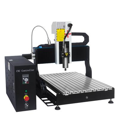 China Garment Shops High Precision 6040 Mini CNC Router Metal CNC Machine For Aluminum for sale