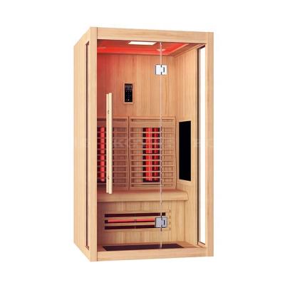 China Computer Control Panel 11-L4 Sauna Room Full Spectrum Far Infrared Sauna Room for sale