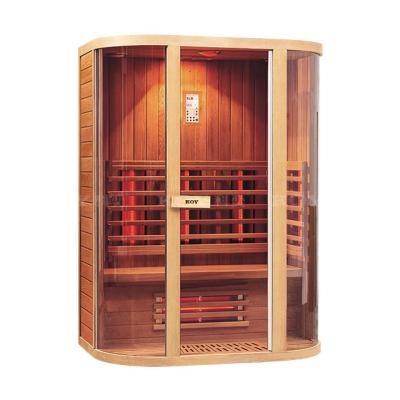 China Computer Control Panel 04-K71 Fashion Design Home Sauna Far Infrared Sauna With Full Spectrum Heater for sale