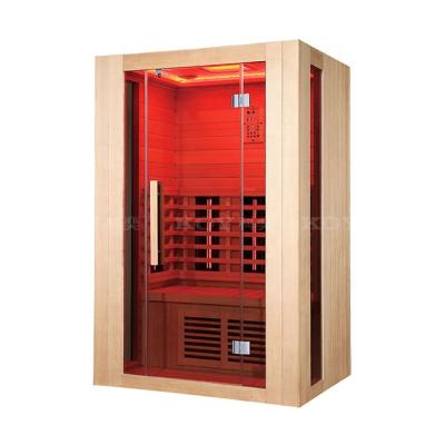 China Wholesale Infrared Computer Control Panel 02-K10 Dry Sauna Sauna With Full Spectrum Heaters for sale