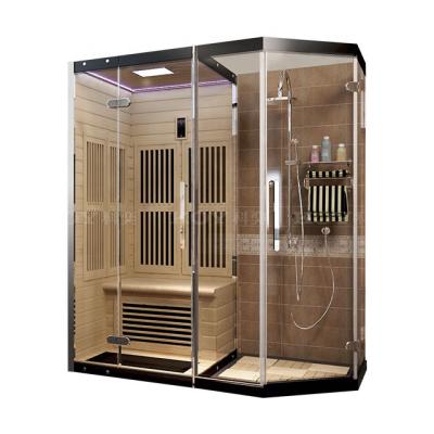 China Computer Control Panel KY202 China KOY Far Infrared Sauna / Shower Room for sale