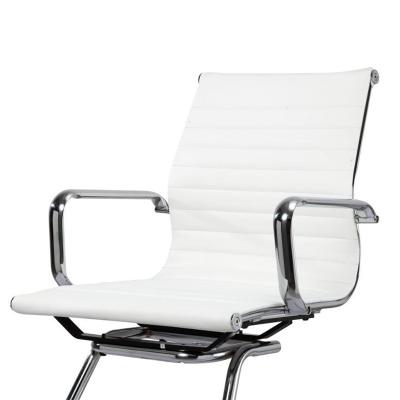 China Modern Ergonomic Office Chair Conference Chair Mesh Desk Chair White For Office Furniture for sale