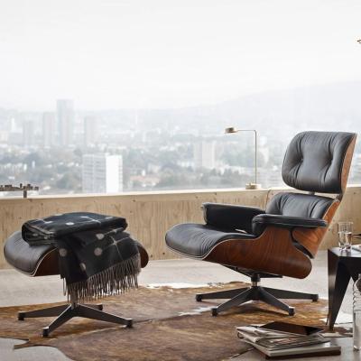 China Factory direct wholesale high end luxury indoor swivel lounge chair leather lounge chair for sale