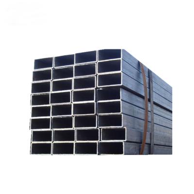 China Hot Sale Steel Structure Pipe ERW Square Tube Pre Galvanized Zinc Coated for sale