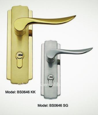 China antiqu bathroom lock Cylinder Lock, hotel bathroom door lock, EU mortise handle lock for sale