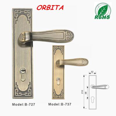 China Antiqu style waterproof hotel bathroom lock, Europe flavor locks for sale