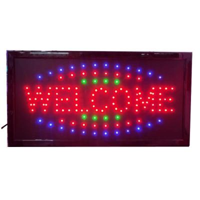 China Applicable to all middle and high-end restaurants products advertising custom WELCOME commercial LED led billboard sign outdoor display for sale