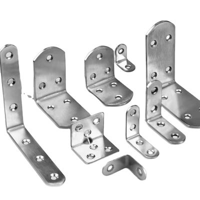 China Chinese Carbon Steel Manufacturer 90 Degree Steel Bracket For Furniture for sale