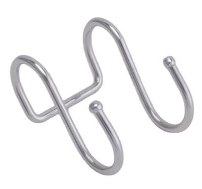 China Heavy Industry Manufacturer Steel Kitchen Using Steel Double S Hanger Hook for sale