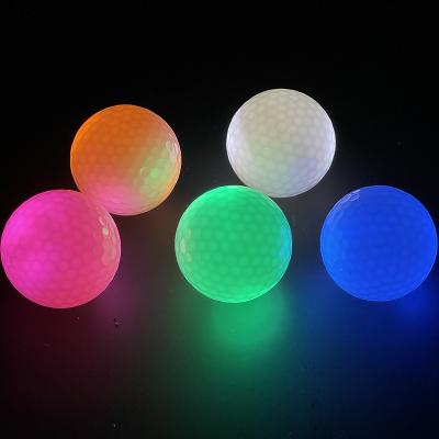 China Golf match or practice LED light up motion activated golf ball for sale