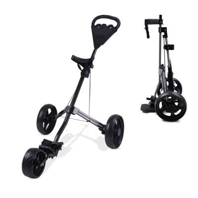 China Golf Equipment 3 Wheel Golf Trolley Trolley China Wholesale Bags Push Trolley for sale