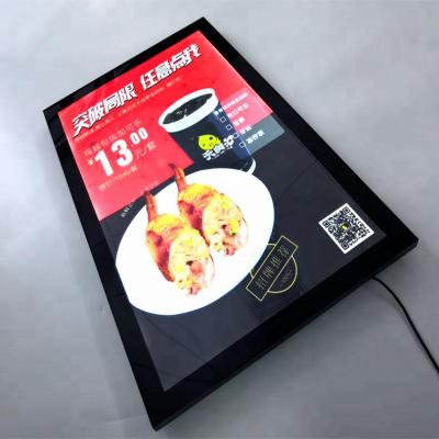 China Energy Saving Advertising HD Wall Light Indoor LED Magnetic Light Box for sale