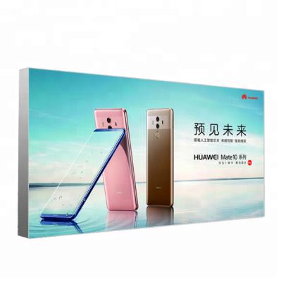 China UV Printed New Shopping Mall Type Hd Poster Display Fabric Wall Mounted Light Box for sale