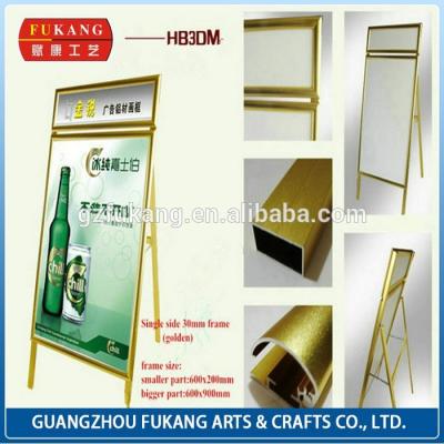 China Supplier Single Side Aluminum Profile Picture Frame Guaranteed Thin Creative Light for sale