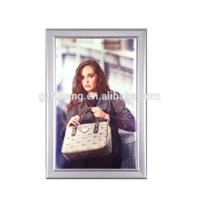 China Decorative Signs Aluminum Flash Poster Frame Ultra Thin Led Light Box For Advertising Displays for sale