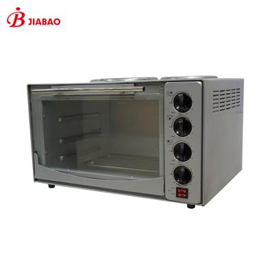 China Hotel 44 Liter Automatic Home Oven Home Kitchen Appliances Pizza Toaster Oven for sale