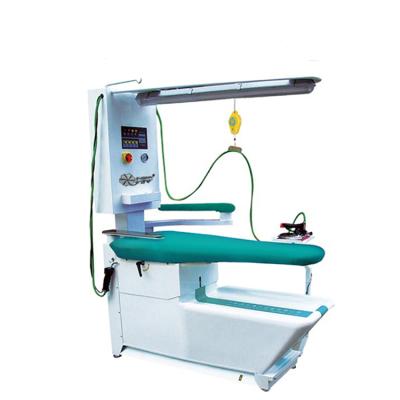 China Critical Cleaning / Hot Sale Laundromat Steam Iron Residue Free Dressing Table With Spotting Gun for sale