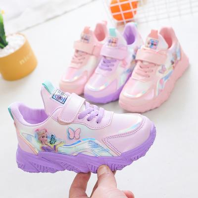 China Light 2022 spring and autumn new boys' sports shoes children's sneakers 5-year-old girls shoes white baby sports shoes for sale