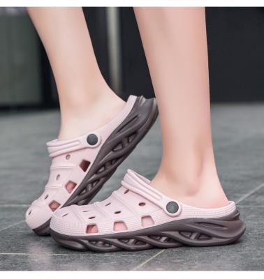 China Other Buying 2021 Summer Garden Drop Chocks Eva Plastic Womens Shoes With Hole for sale