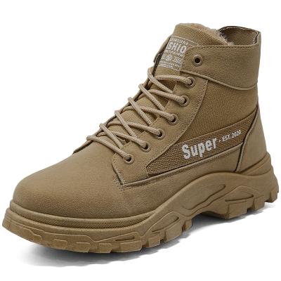 China Winter Round Men's Fashion Boots Drop Out Men's Combat Boots Army Tactical Boots for sale