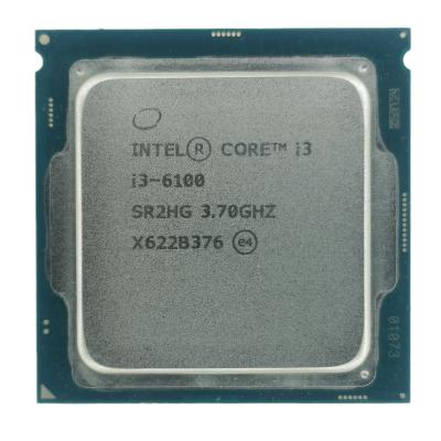 China Dual Core Stock CPU CPU i3-6100 6300 6320 7100 7300 7350K Desktop CPU i3 6100T 7100T 7300T 6098P LGA1151 for sale